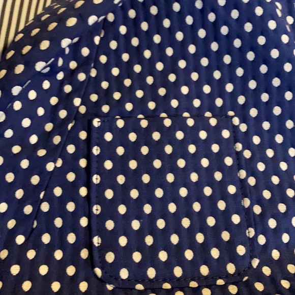 Gap Academy Blazer! Size 10! Navy blue with white dots! - Picture 10 of 11